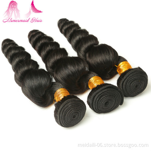 8a grade cuticle aligned hair virgin mongolian loose wave hair natural color unprocessed 100 human hair